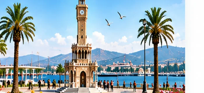 İzmir şehir çizimi